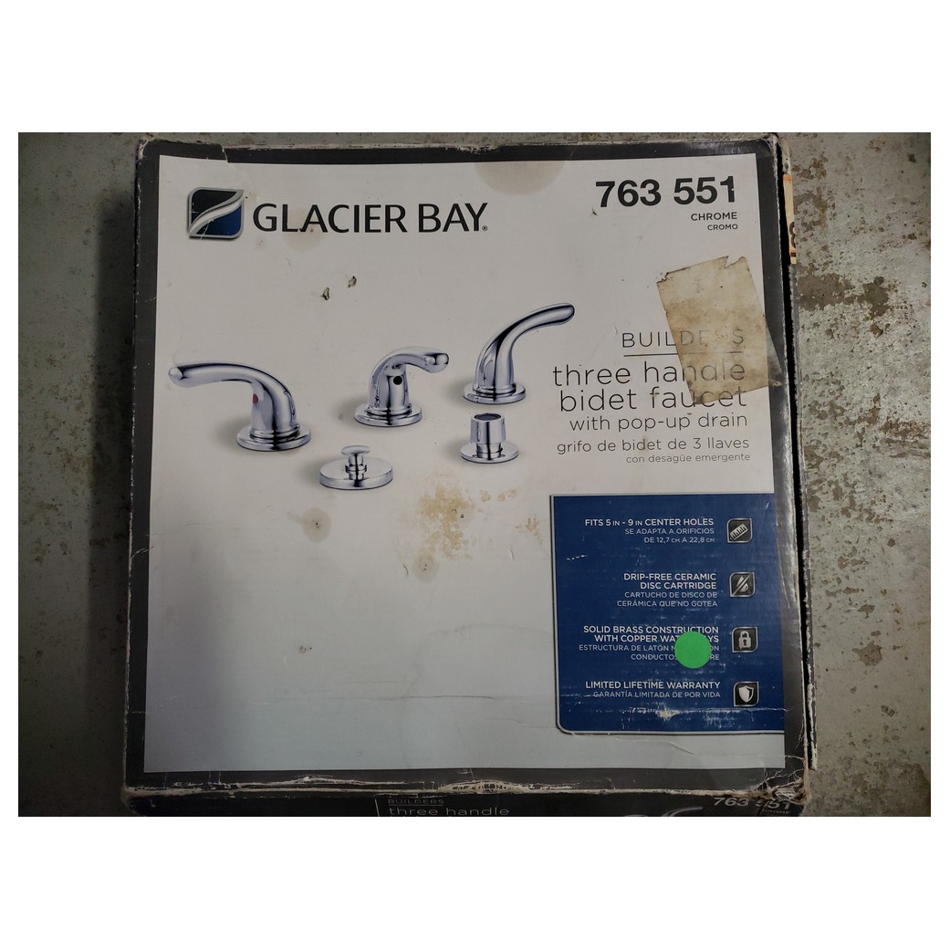 Glacier Bay Faucet  3 handle