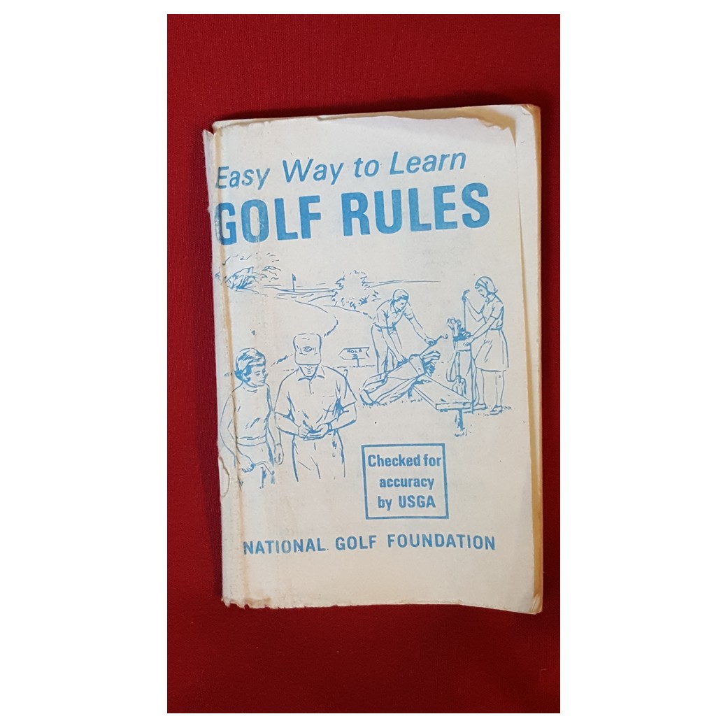 Golf Rule Book