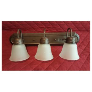 Kichler 3 Light Bath, Tannery Bronze - 5337TZS