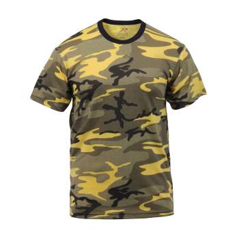 Rothco Stinger Yellow Camo T-Shirt